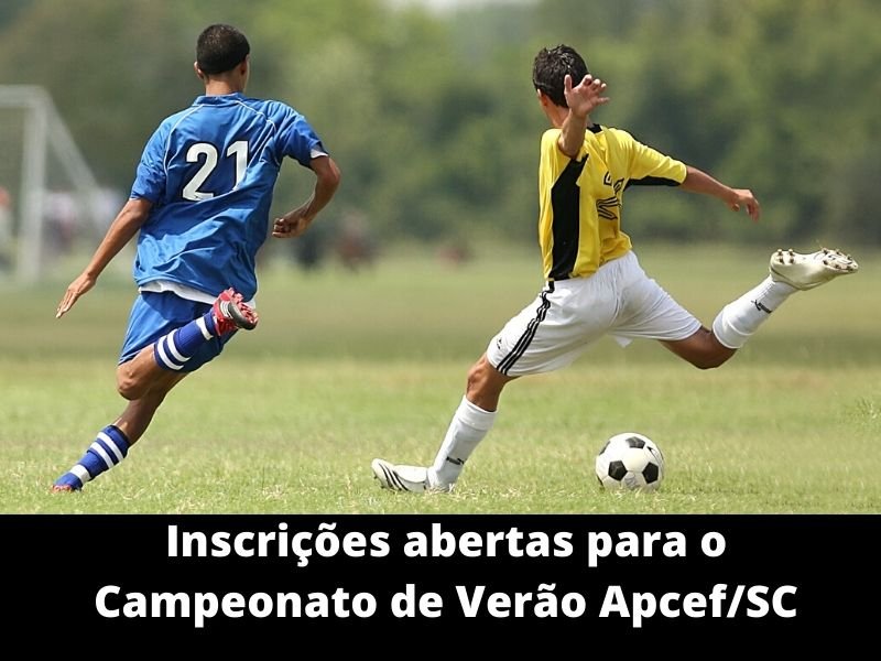 Inscrições abertas para o Campeonato de Verão Apcef_SC (1)